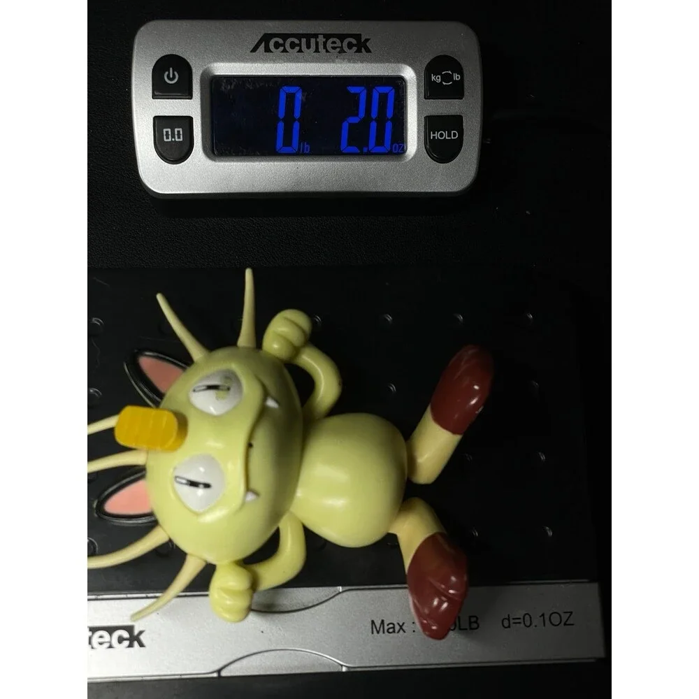 Pokemon TOMY Meowth Electronic Figure 1998 Vintage Nintendo (Not Tested)